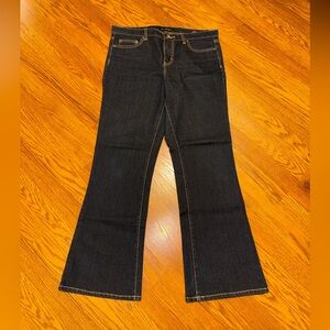 Calvin Klein dark denim bootcut jeans